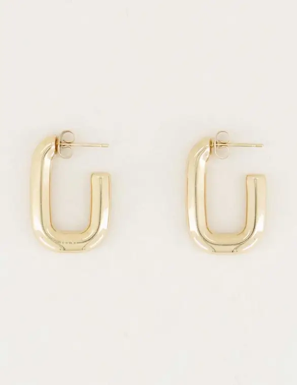 My Jewellery Rechthoekige oorhangers MJ02424