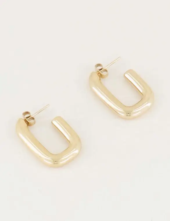 My Jewellery Rechthoekige oorhangers MJ02424