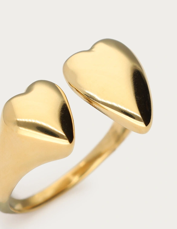 My Jewellery Ring 2 hearts MJ12556
