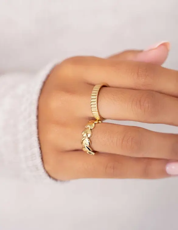 My Jewellery Ring big hearts MJ09056