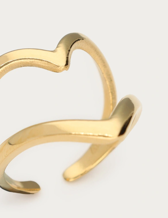 My Jewellery Ring big open heart MJ12554