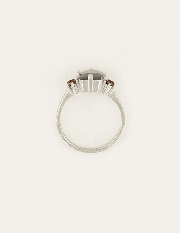 My Jewellery Ring black stone MJ06139