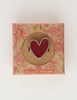 My Jewellery Ring burgundy heart MJ12616