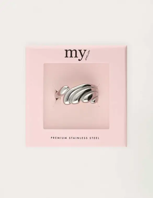 My Jewellery Ring chunky wave MJ10245