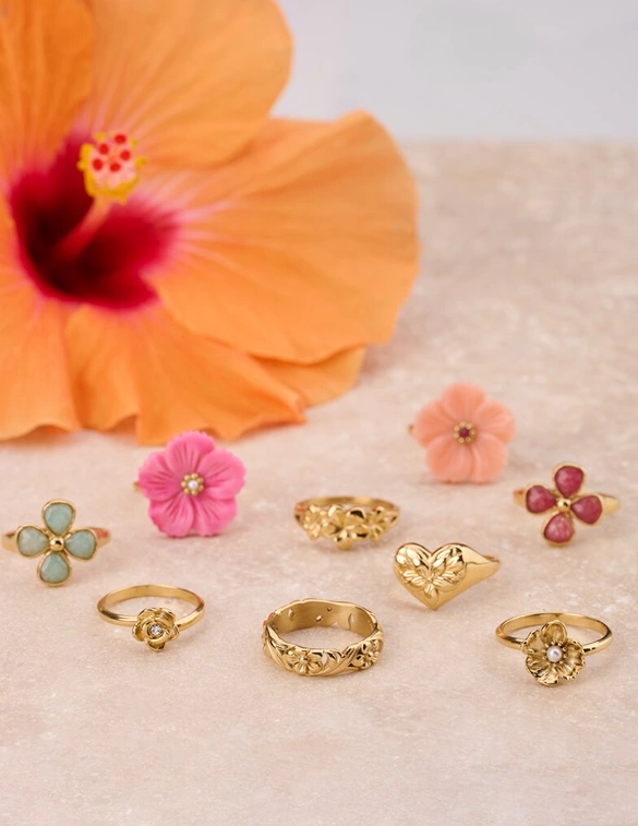 My Jewellery Ring clover amazon MJ13746