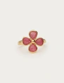 My Jewellery Ring clover pink agate MJ13745
