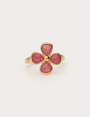 My Jewellery Ring clover pink agate MJ13745