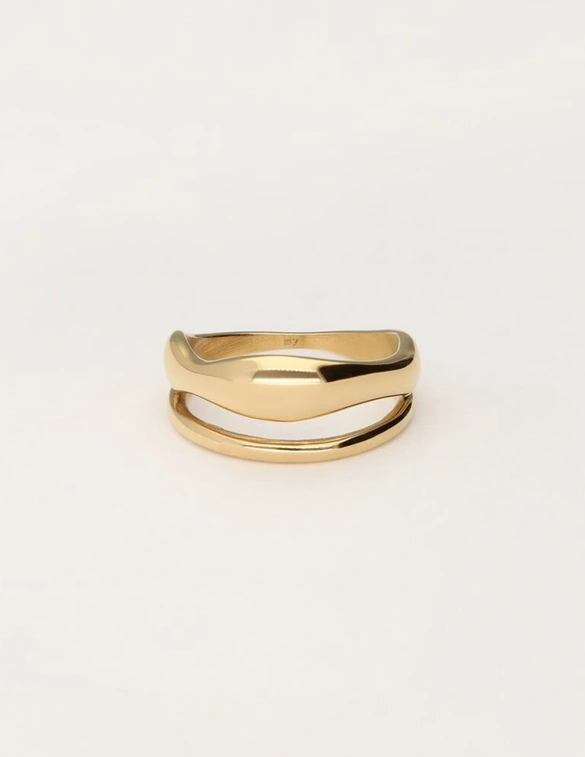 My Jewellery Ring double organic shape MJ11537
