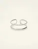 My Jewellery Ring double solid and dots MJ09058