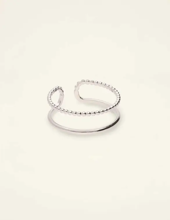 My Jewellery Ring double solid and dots MJ09058