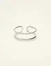 My Jewellery Ring double solid and dots MJ09058