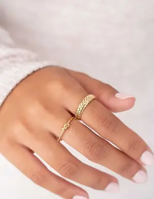 My Jewellery Ring fishbone MJ09322