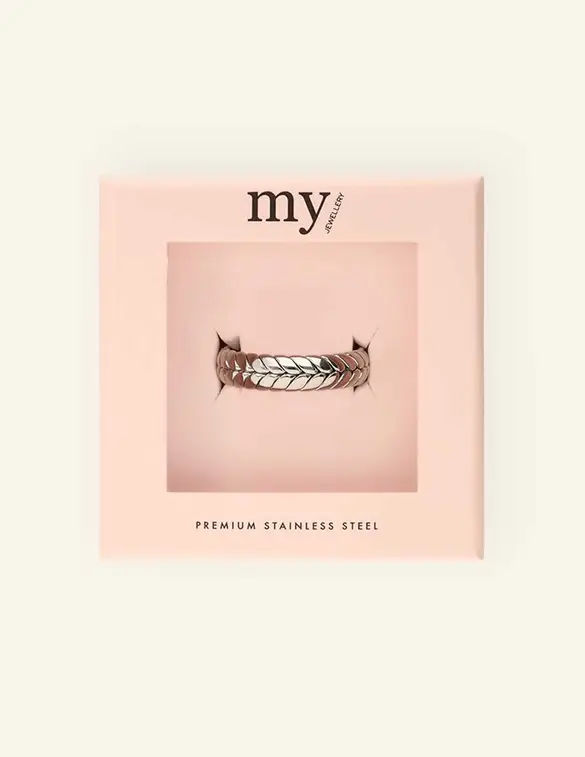 My Jewellery Ring fishbone MJ09322