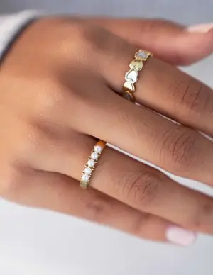 My Jewellery Ring five pearls MJ09253