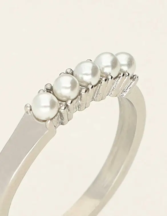 My Jewellery Ring five pearls MJ09253