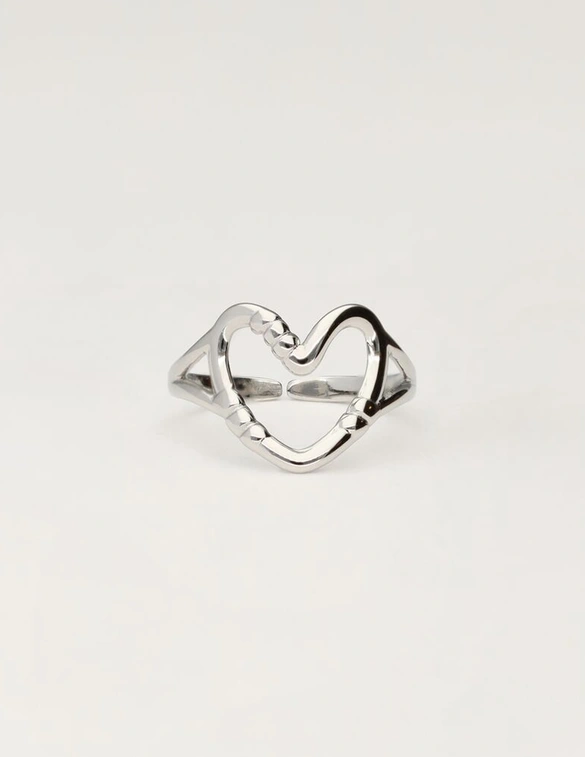My Jewellery Ring heart open MJ11648