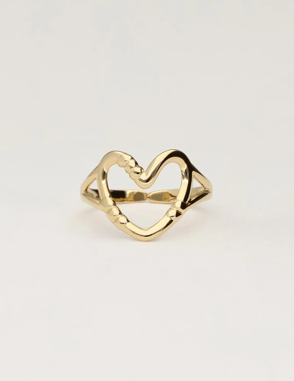 My Jewellery Ring heart open MJ11648