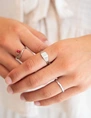 My Jewellery Ring hearts steel MJ11244