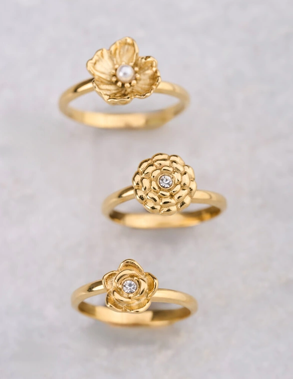 My Jewellery Ring klaproos pearl MJ13783