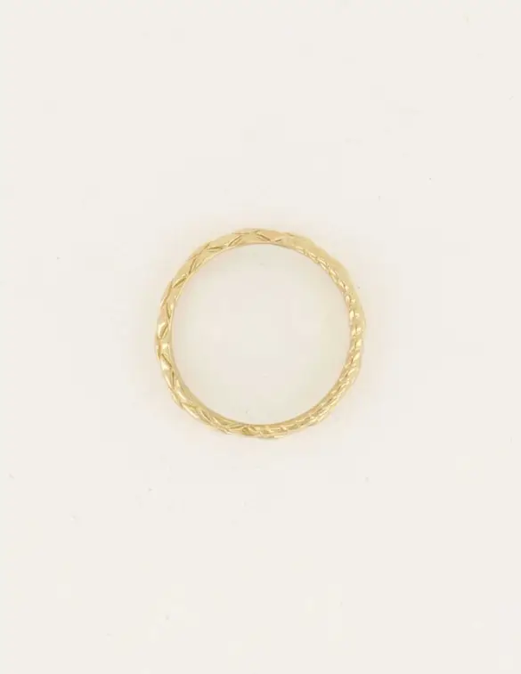 My Jewellery Ring met gedraaid patroon MJ05678