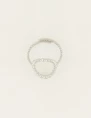 My Jewellery Ring ovaal bolletjes MJ04313