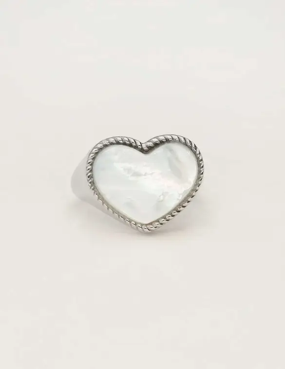 My Jewellery Ring pearl heart MJ10481