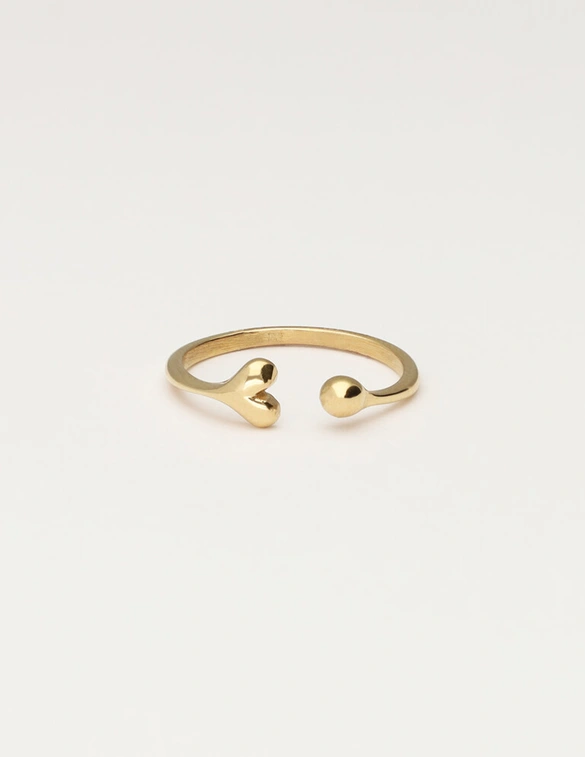 My Jewellery Ring pink heart dot MJ12052
