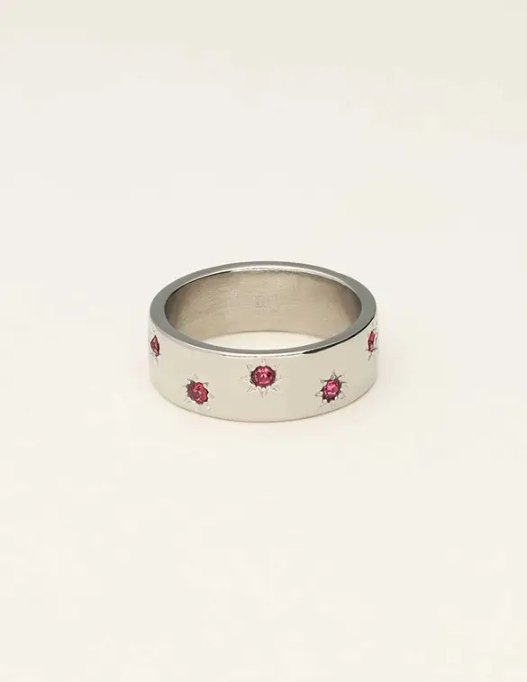 My Jewellery Ring pink strass MJ09444