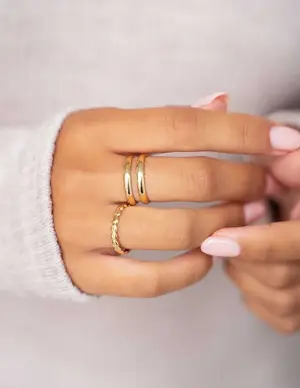 My Jewellery Ring plain double MJ09059