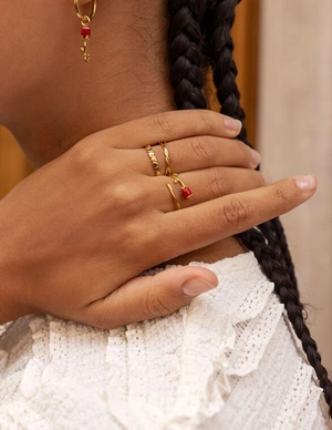 My Jewellery Ring rose red MJ11239