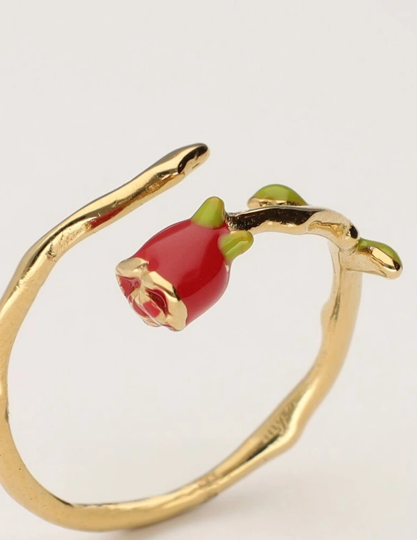 My Jewellery Ring rose red MJ11239