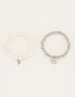 My Jewellery Ring Set 2 Pearls Star/Moon MJ06327