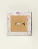 My Jewellery Ring square stone dots MJ09523