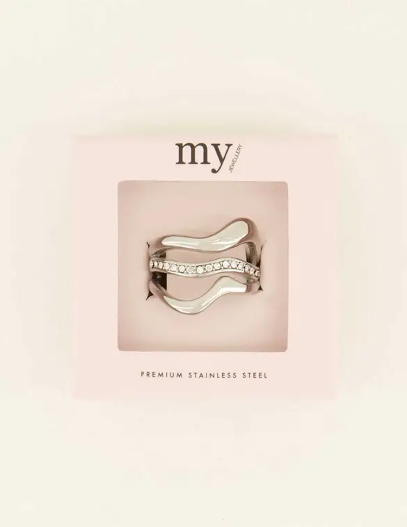 My Jewellery Ring statement strass MJ08462
