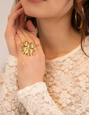 My Jewellery Ring stmt clover MJ12601