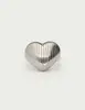My Jewellery Ring stripe heart OS MJ13128