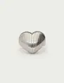 My Jewellery Ring stripe heart OS MJ13128