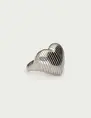 My Jewellery Ring stripe heart OS MJ13128