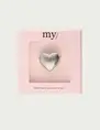 My Jewellery Ring stripe heart OS MJ13128