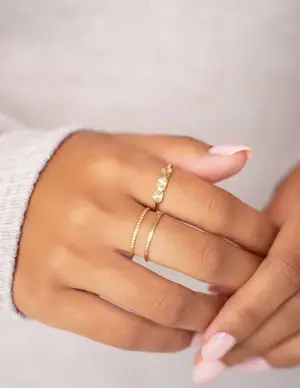 My Jewellery Ring three hearts MJ08985