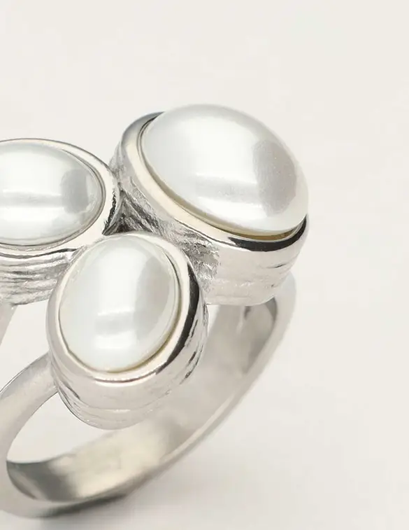 My Jewellery Ring three pearls MJ10546