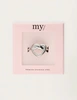 My Jewellery Ring twisted heart OS MJ11247