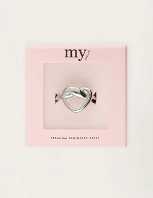 My Jewellery Ring twisted heart OS MJ11247