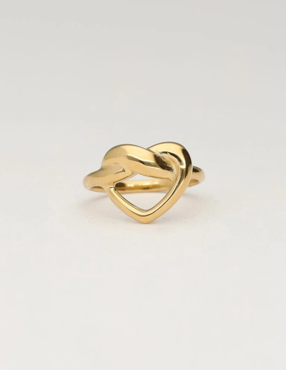 My Jewellery Ring twisted heart OS MJ11247