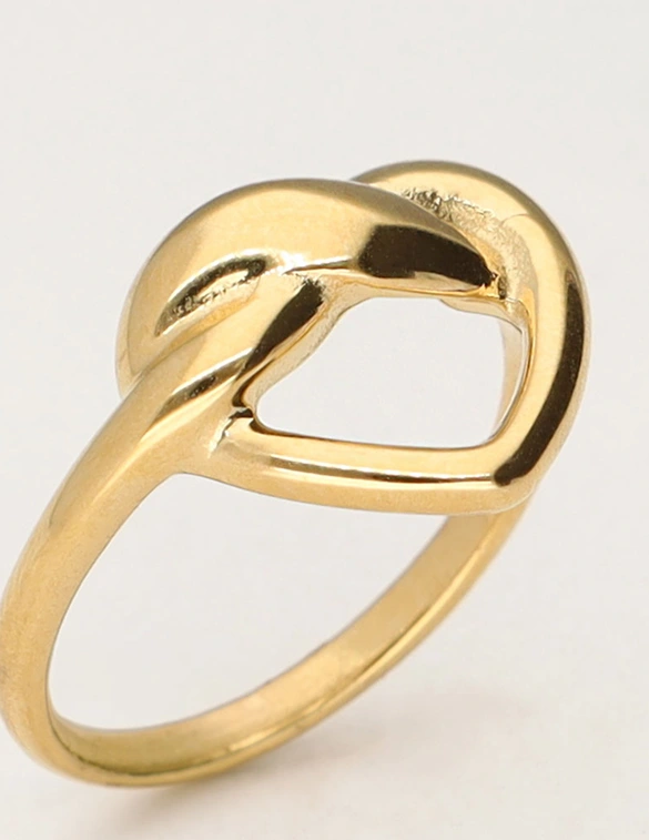 My Jewellery Ring twisted heart OS MJ11247