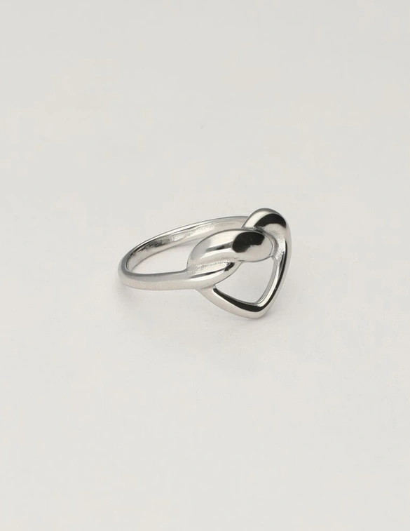 My Jewellery Ring twisted heart OS MJ11247