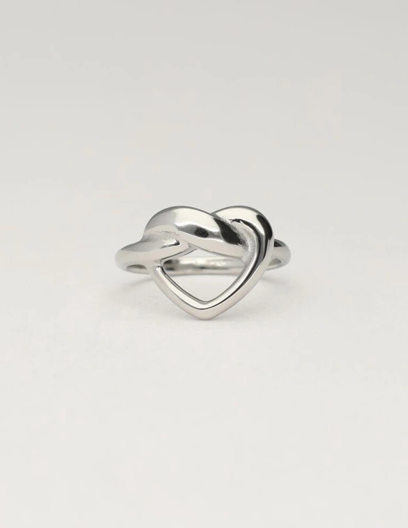 My Jewellery Ring twisted heart OS MJ11247