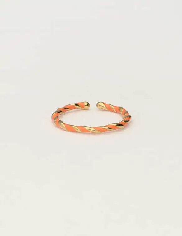 My Jewellery Ring twisted orange MJ10363