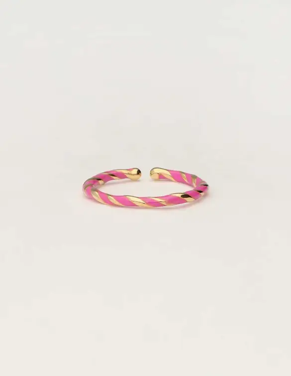 My Jewellery Ring twisted pink MJ10354