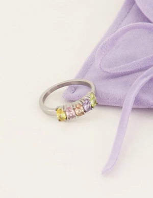My Jewellery Ring Vintage 4 Stones Rainbow MJ06540